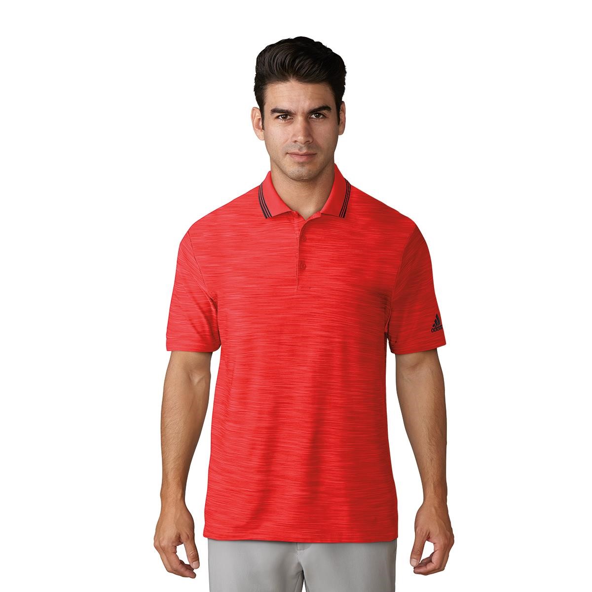UP Heather Polo red black