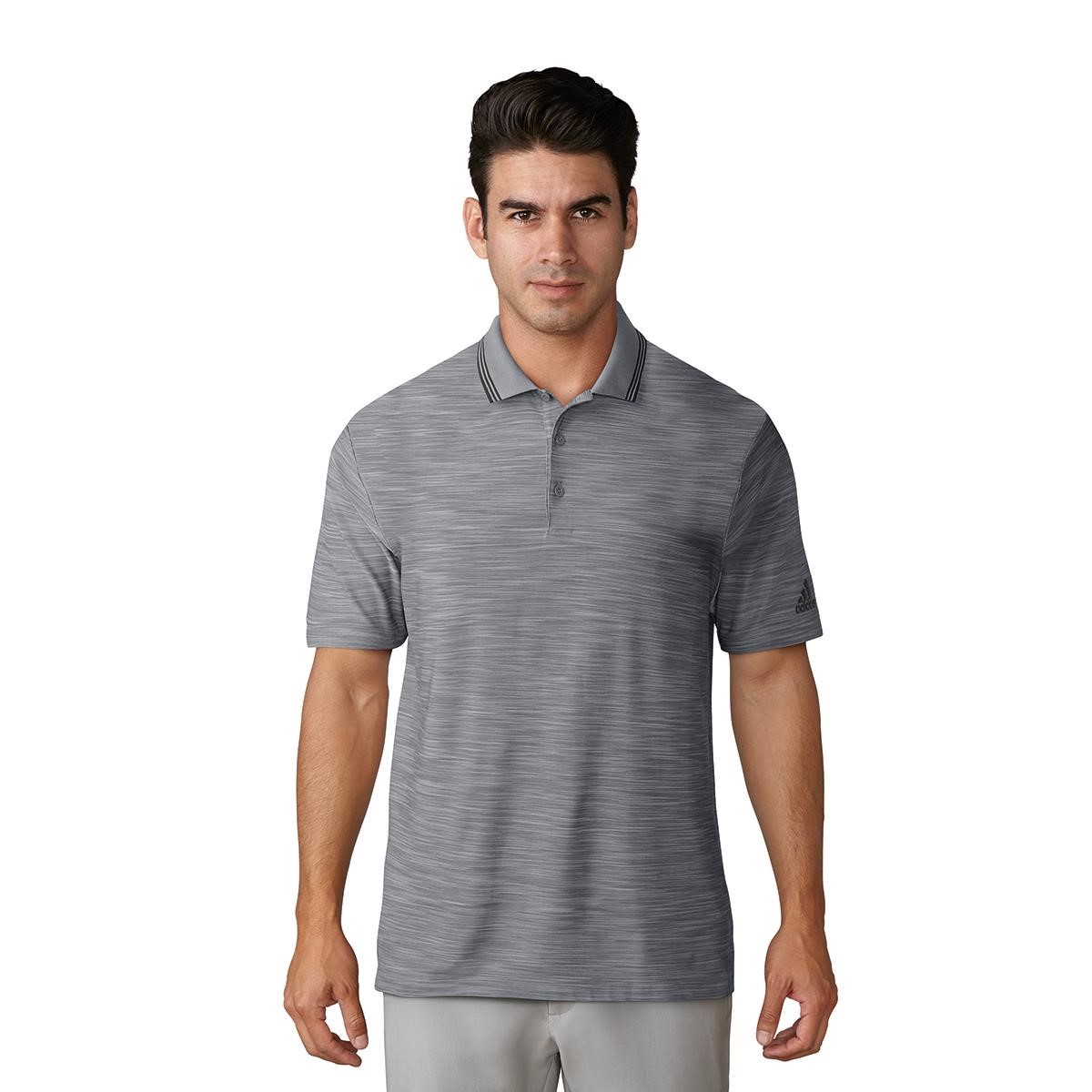 UP Heather Polo grey three carbon