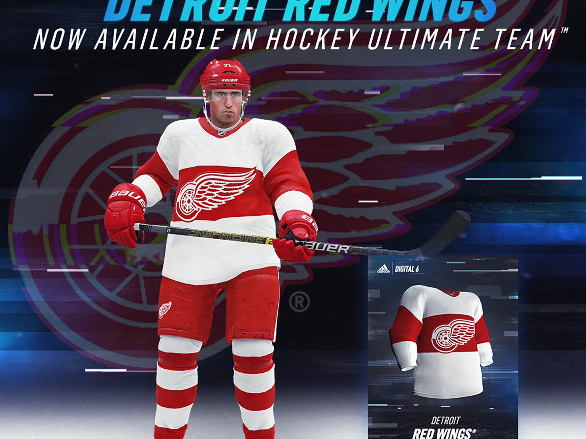 adidas Hockey x EA Digital6 RedWings