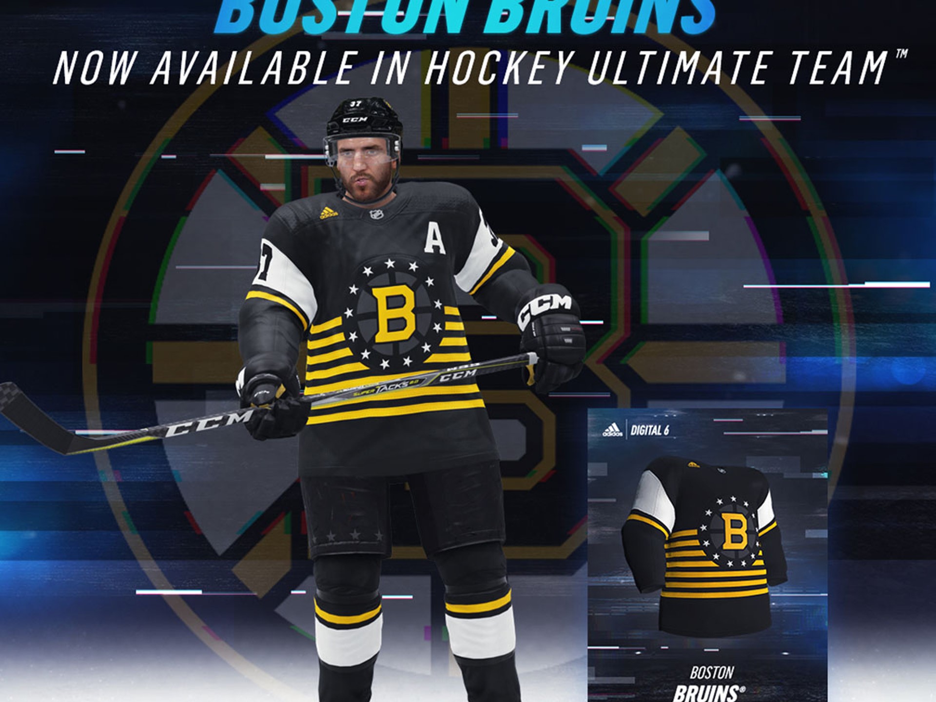 adidas Hockey x EA Digital6 Bruins