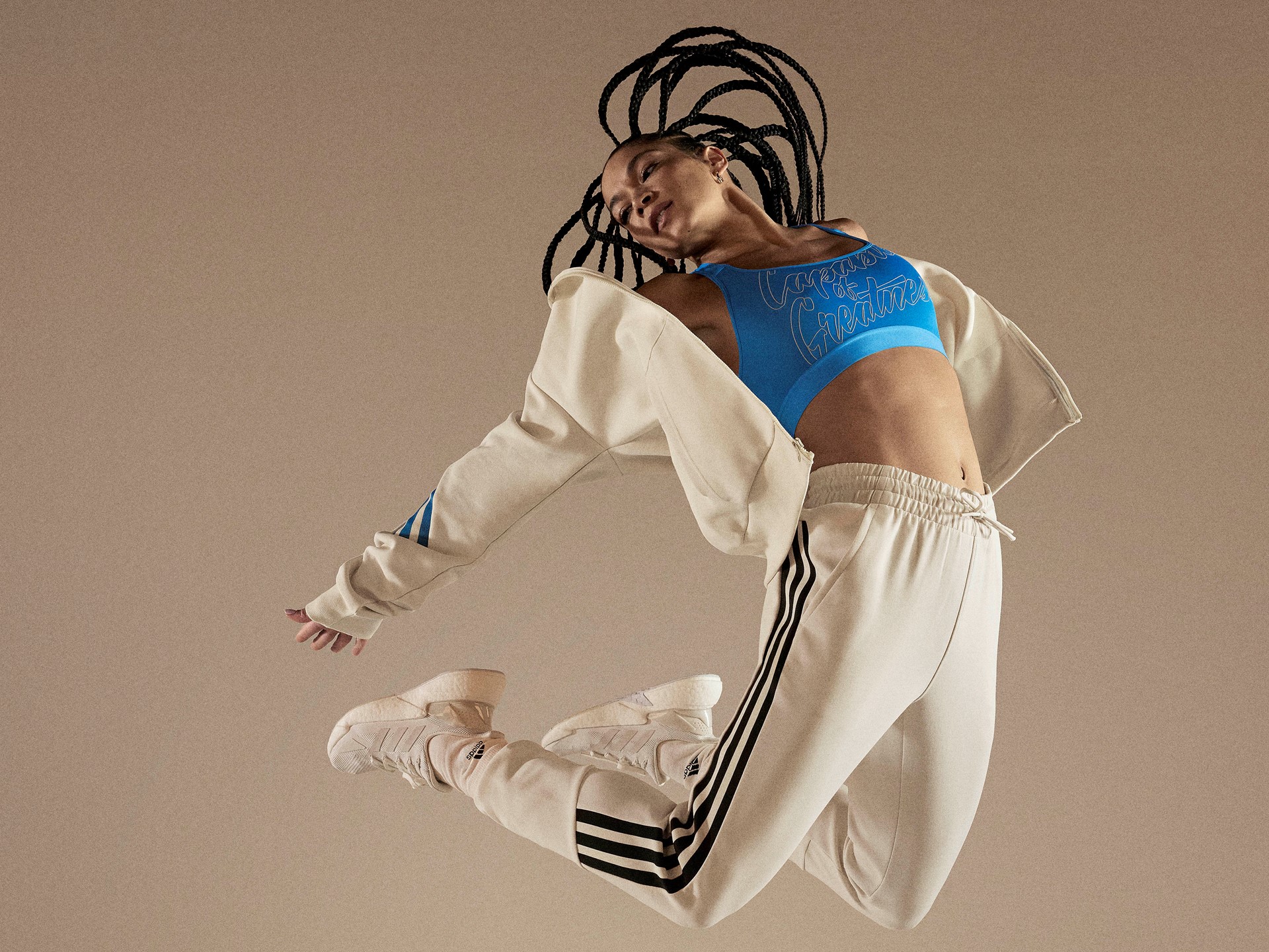 adidas x Peloton Capable of Greatness collection - Hannah Frankson