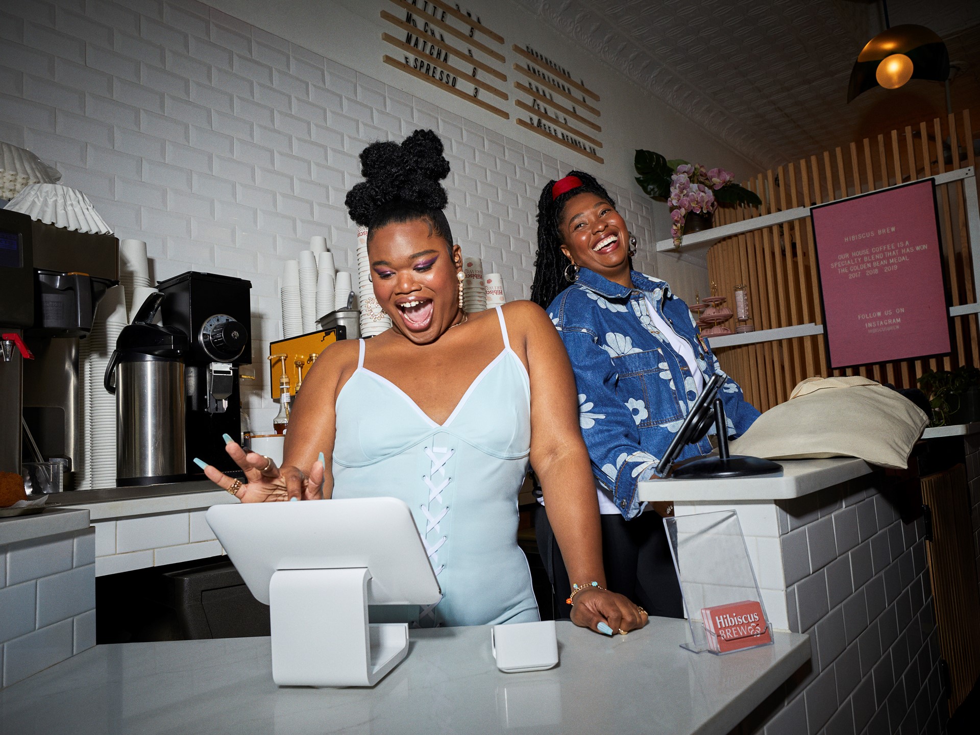 Fall/Winter 2022 Always Original - Jari Jones - Allison - Hibiscus Brew Coffee Shop