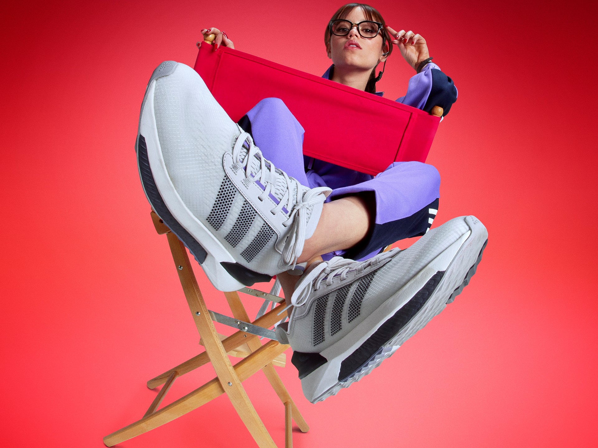 adidas Launch New Label, Sportswear - Jenna Ortega