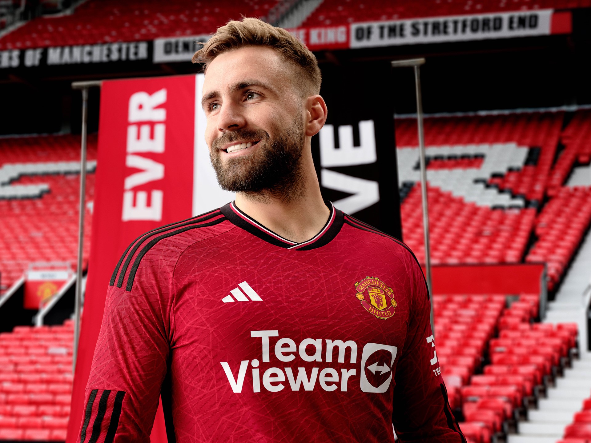 MUFC Home Kit Day Luke Shaw
