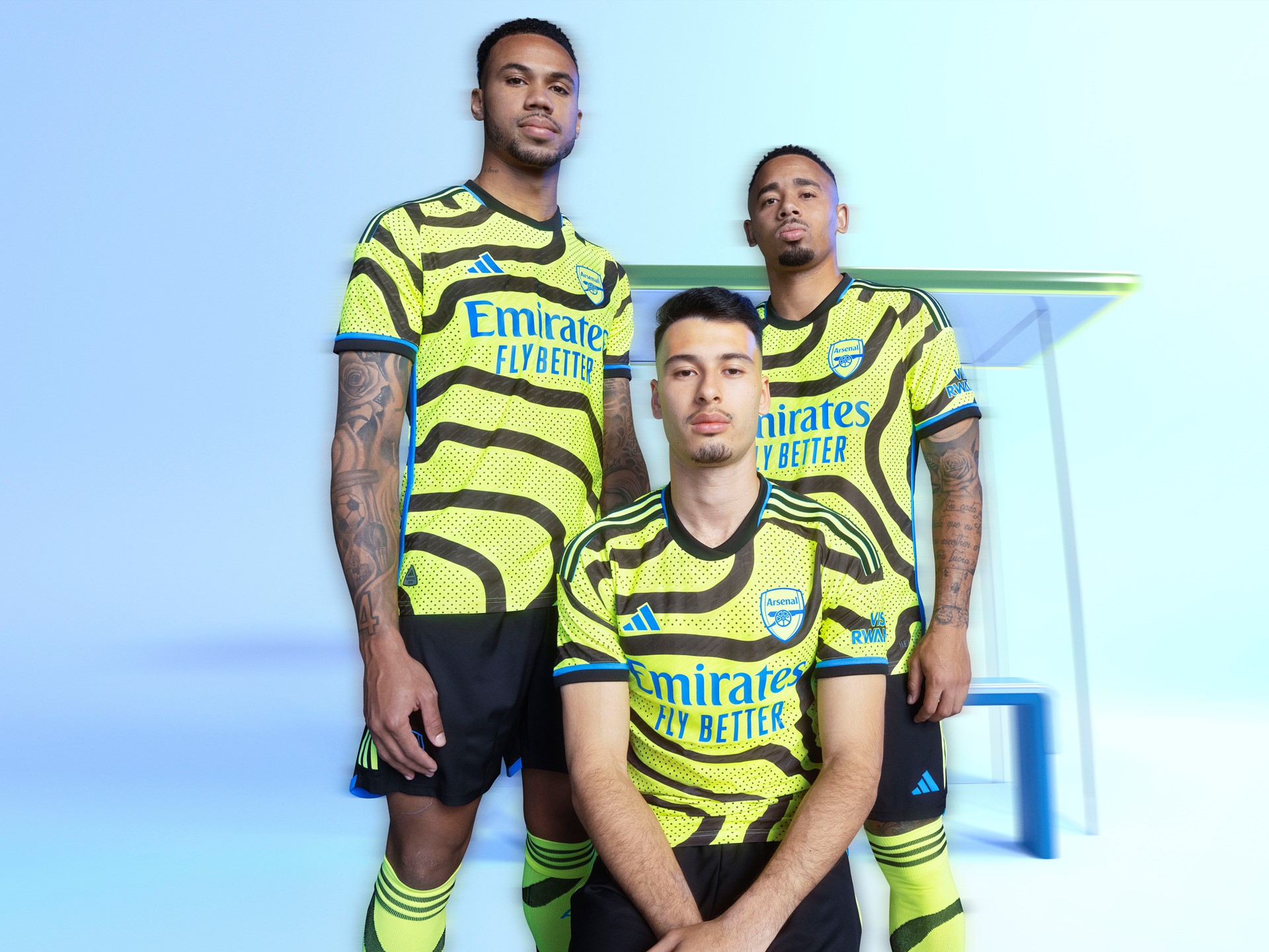 Arsenal Men's Team Away Kit 2023/24
