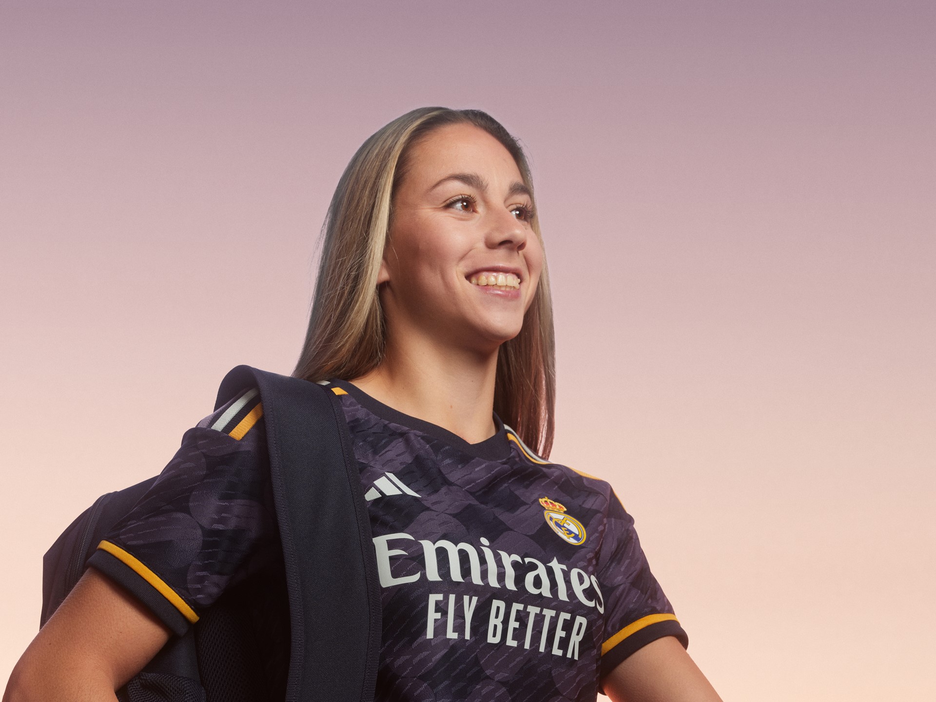 2023-24 Real Madrid Away Shirt Womens