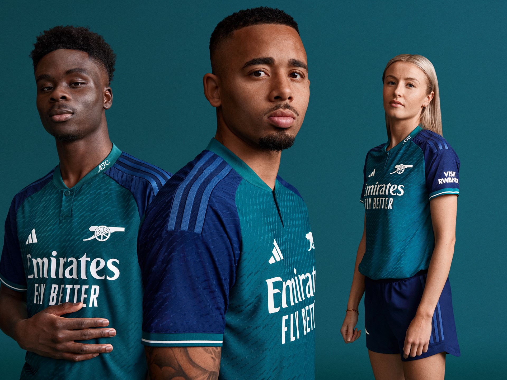 ARSENAL アーセナル 23-24 サードユニフォーム　ジェズス アーセナル 23/24 サードユニフォーム - キッズ