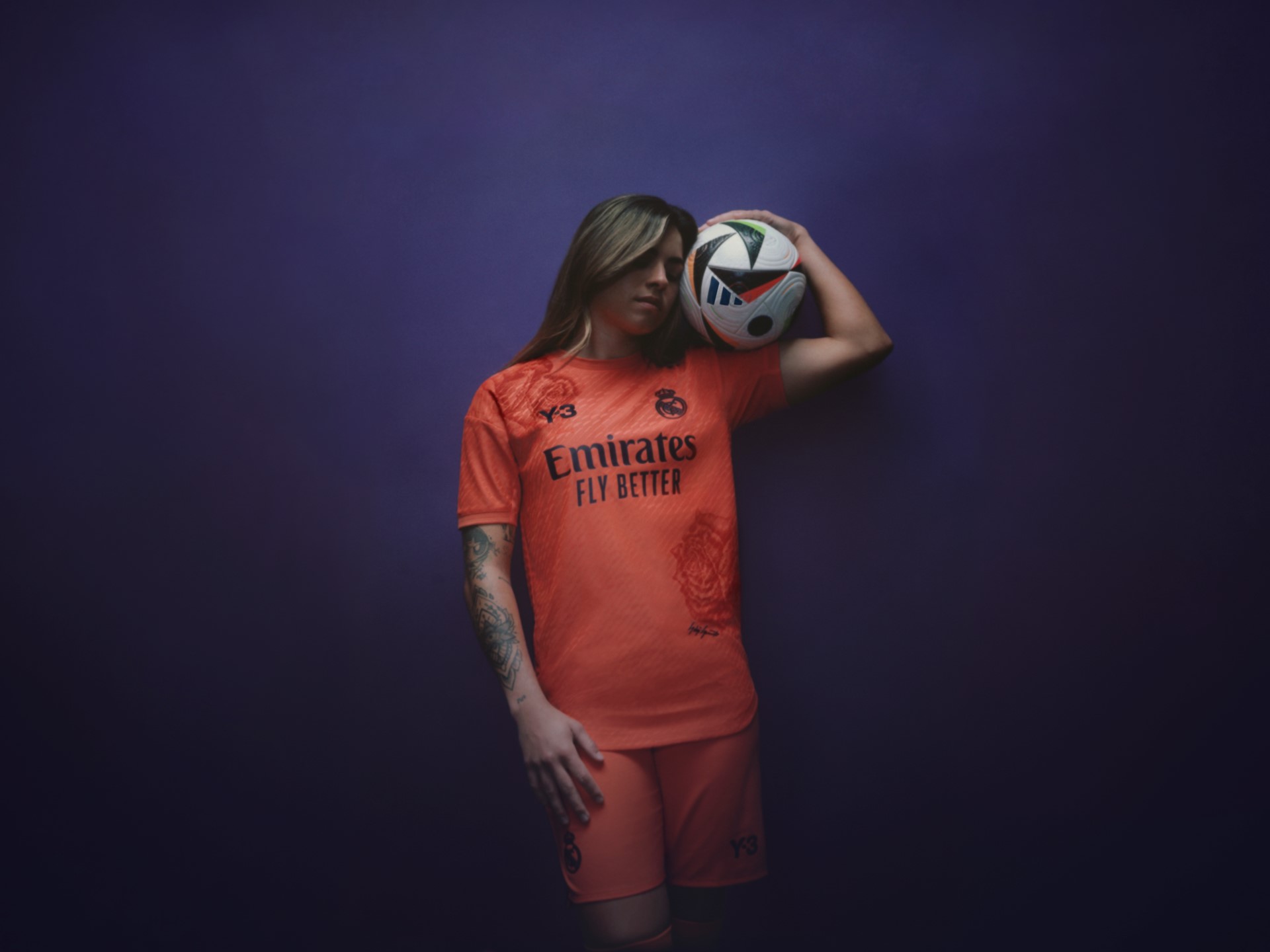 Y 3 x Real Madrid Master Hero Campaign Misa Rodriguez