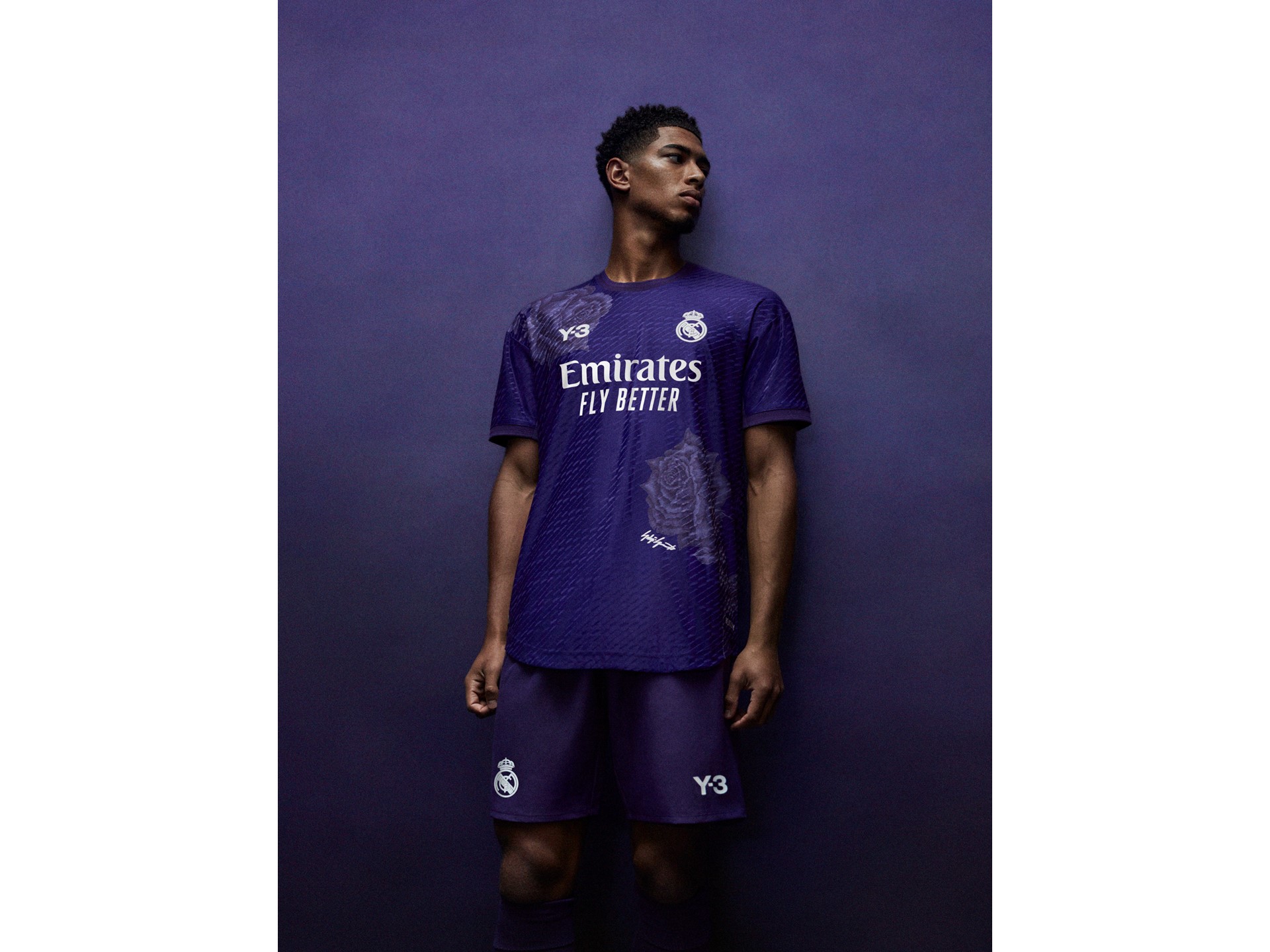 Y 3 x Real Madrid Master Crop On Body Product Focus Jude Bellingham
