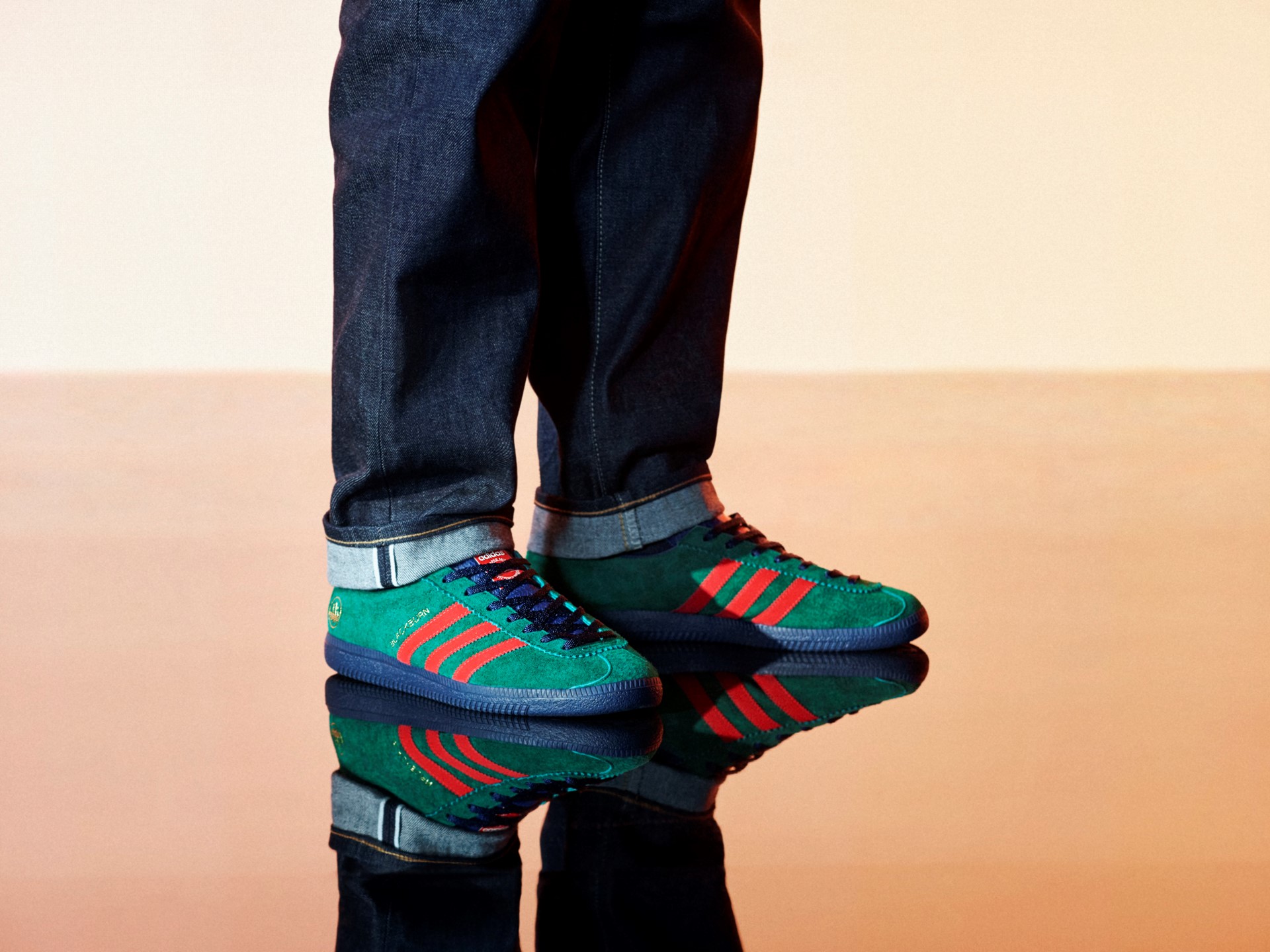 靴 adidas Originals Blackburn SPZL adidas Blackburn SPZL Sneakers Retro Green Trainers Spezial