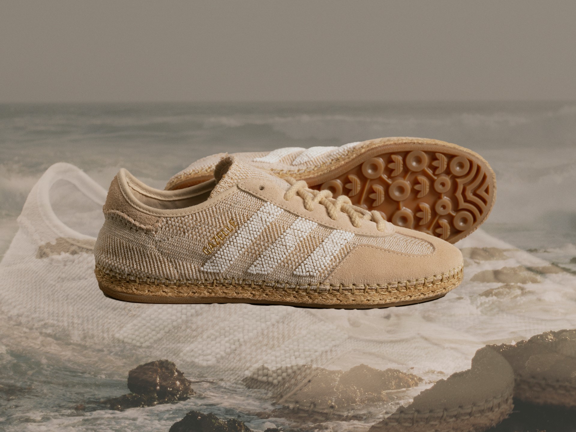 adidas gazelle silver green womens Adidas x CLOT Mens Gazelle By EC Shoes  Extra Butter