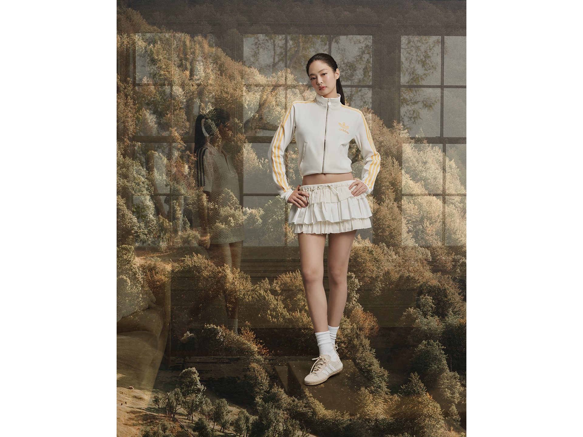 JENNIE adidas CLOT Gazelle by Edison Chen