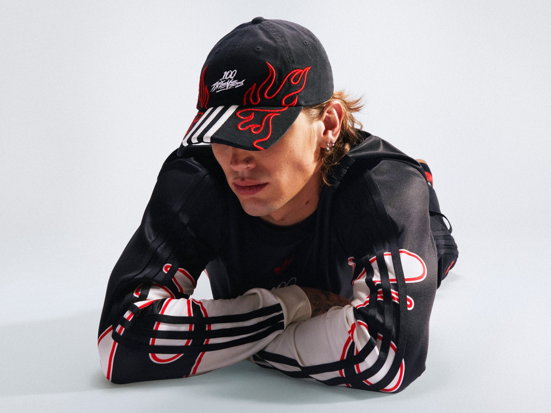 100 Thieves × adidas キャップ adidas Originals Cap