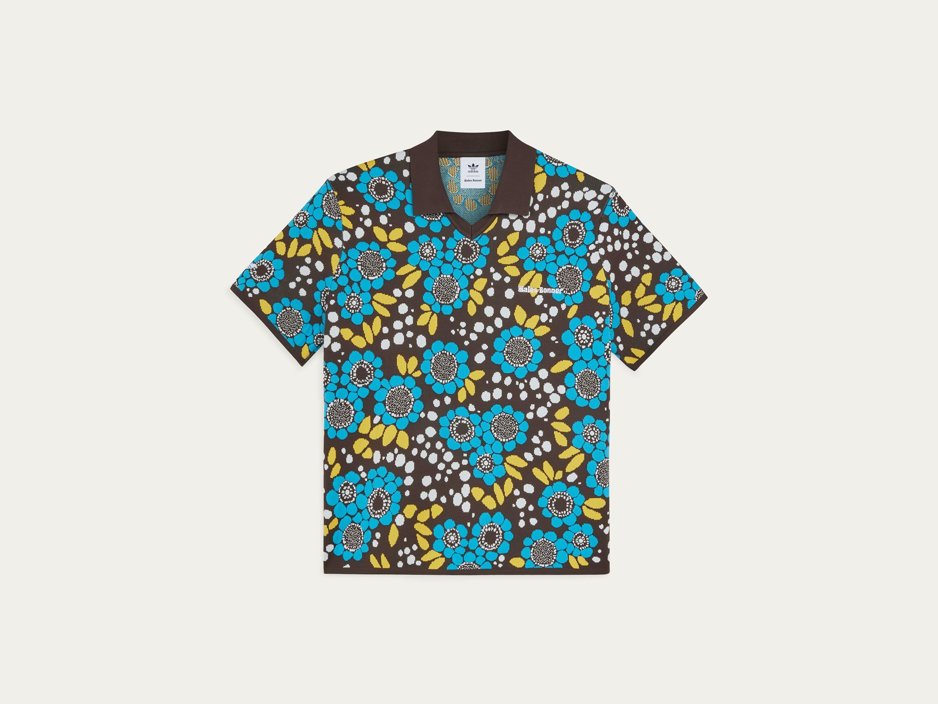 美品　24ss wales bonner Coda　シャツ　ジャケット　紺 adidas - 新品 Sサイズ WALES BONNER adidasトラックトップ 80s