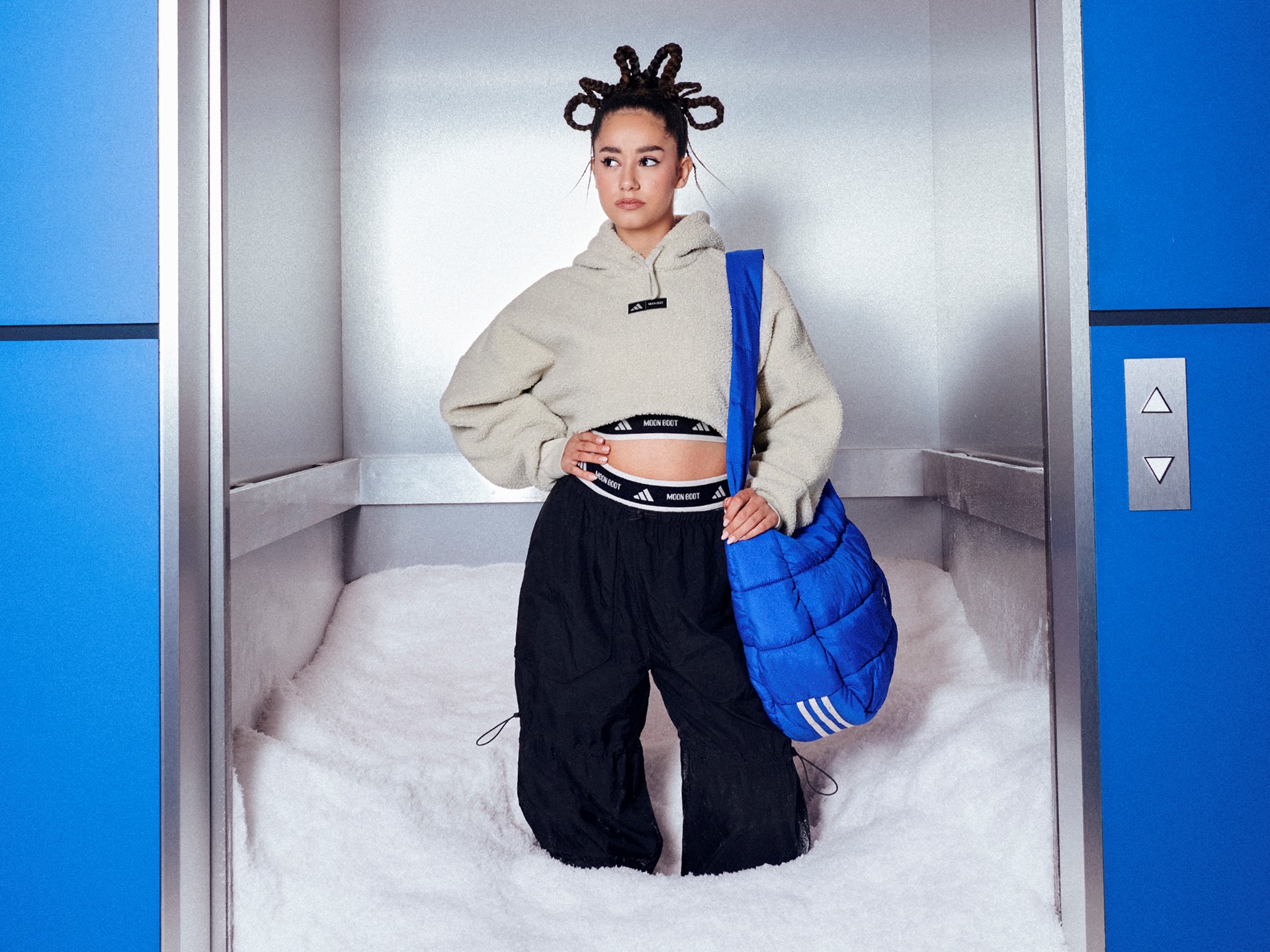 Lena Mahfouf - adidas x Moon Boot Collection