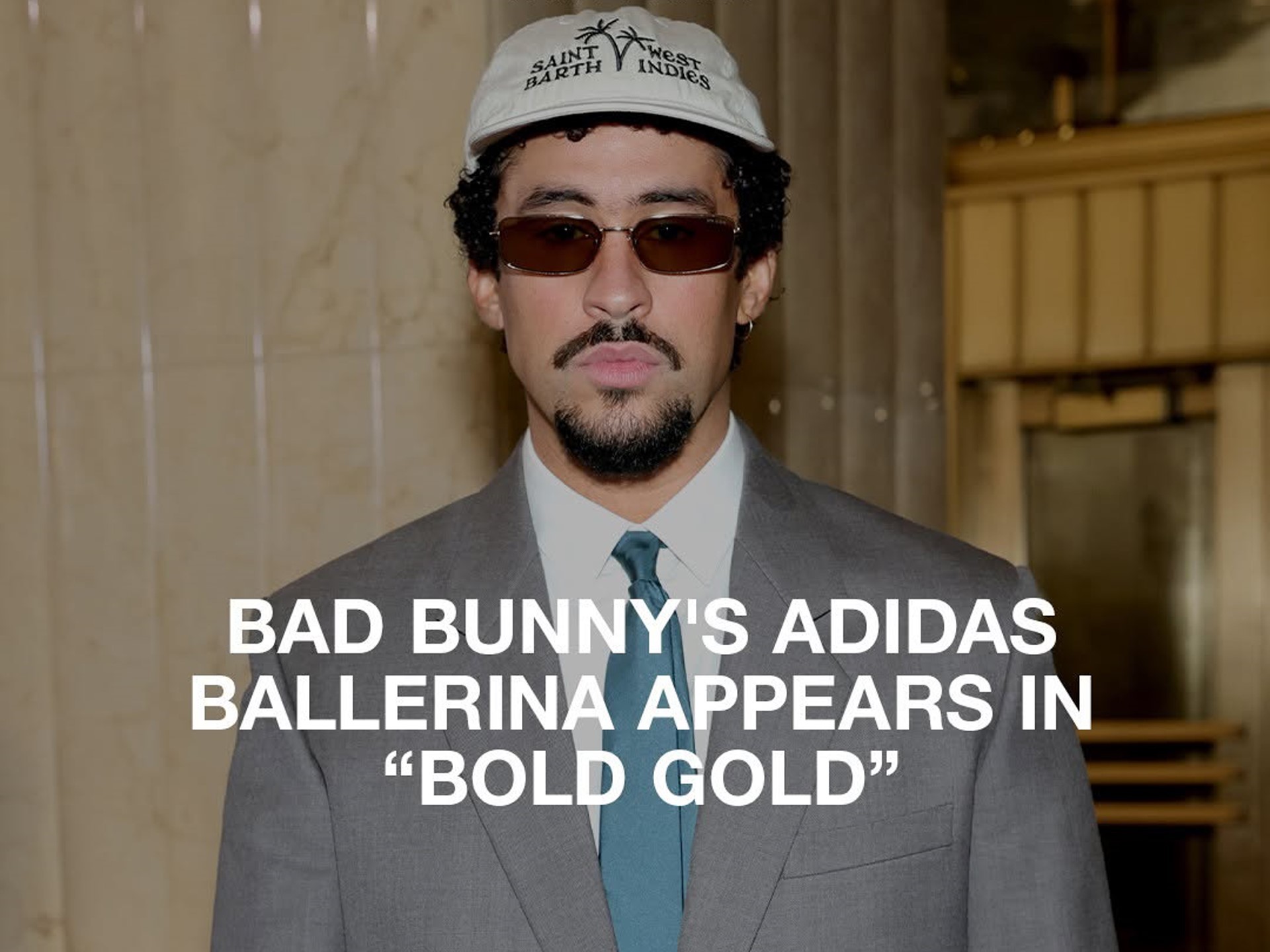 BadBunny and adidasOriginals revealed the Ballerina silhouette in 