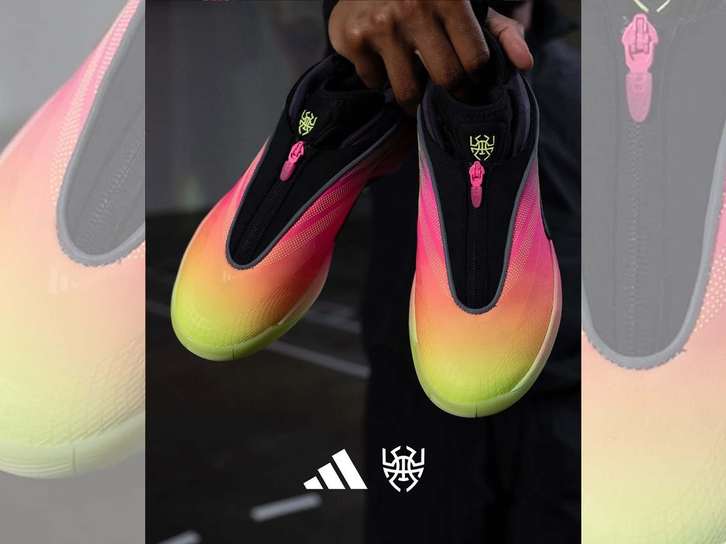 Donovan Mitchell debuted his new adidas D.O.N. Issue 7 signature