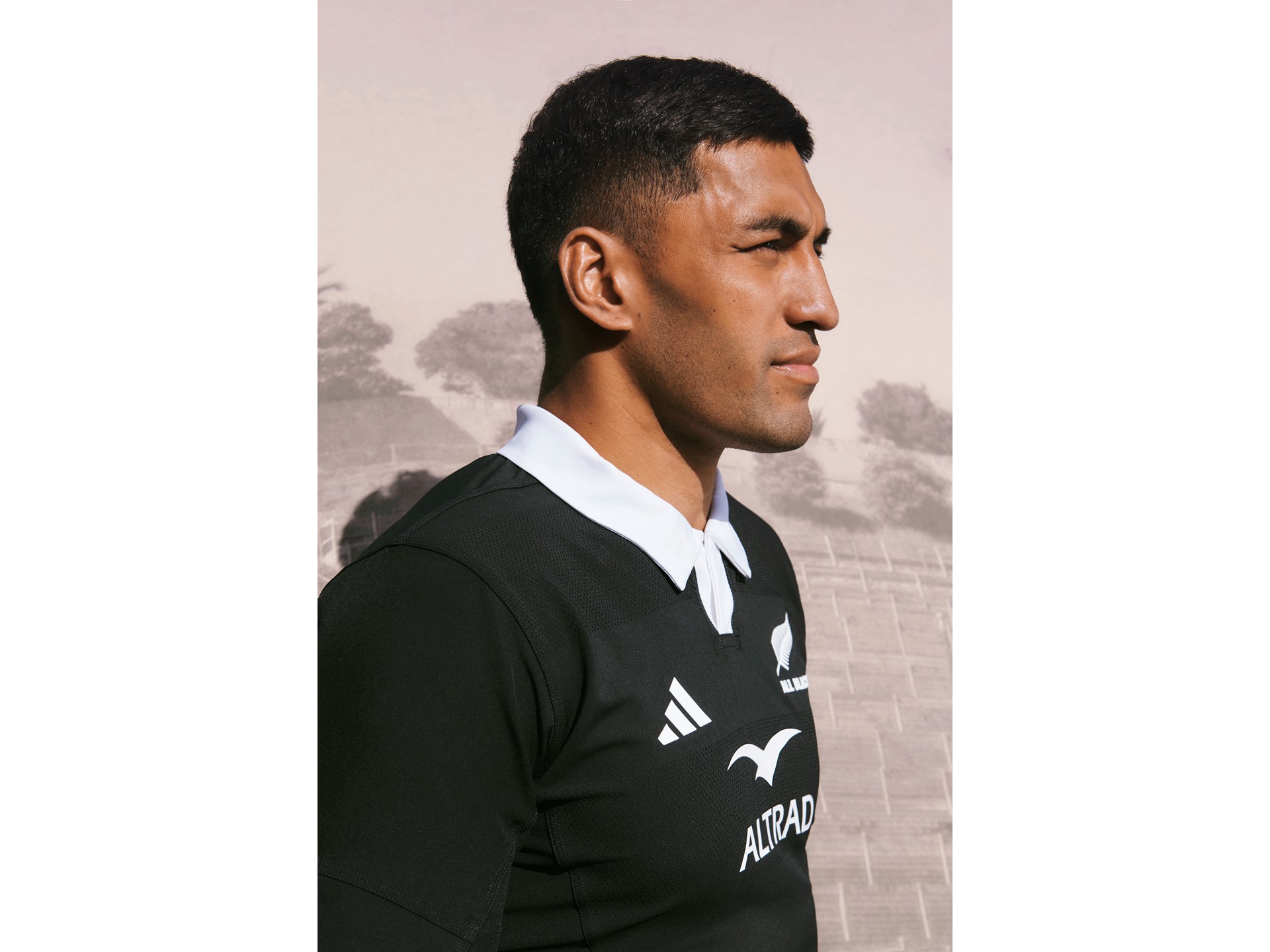 adidas Rugby All Blacks Jersey Launch 2025 - Rieko Ioane