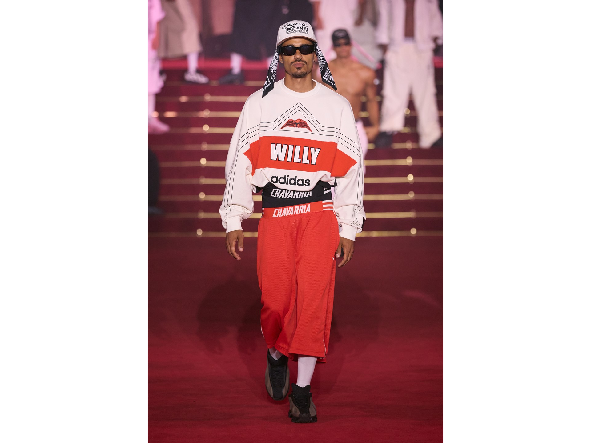 Willy Chavarria SS26 runway press look