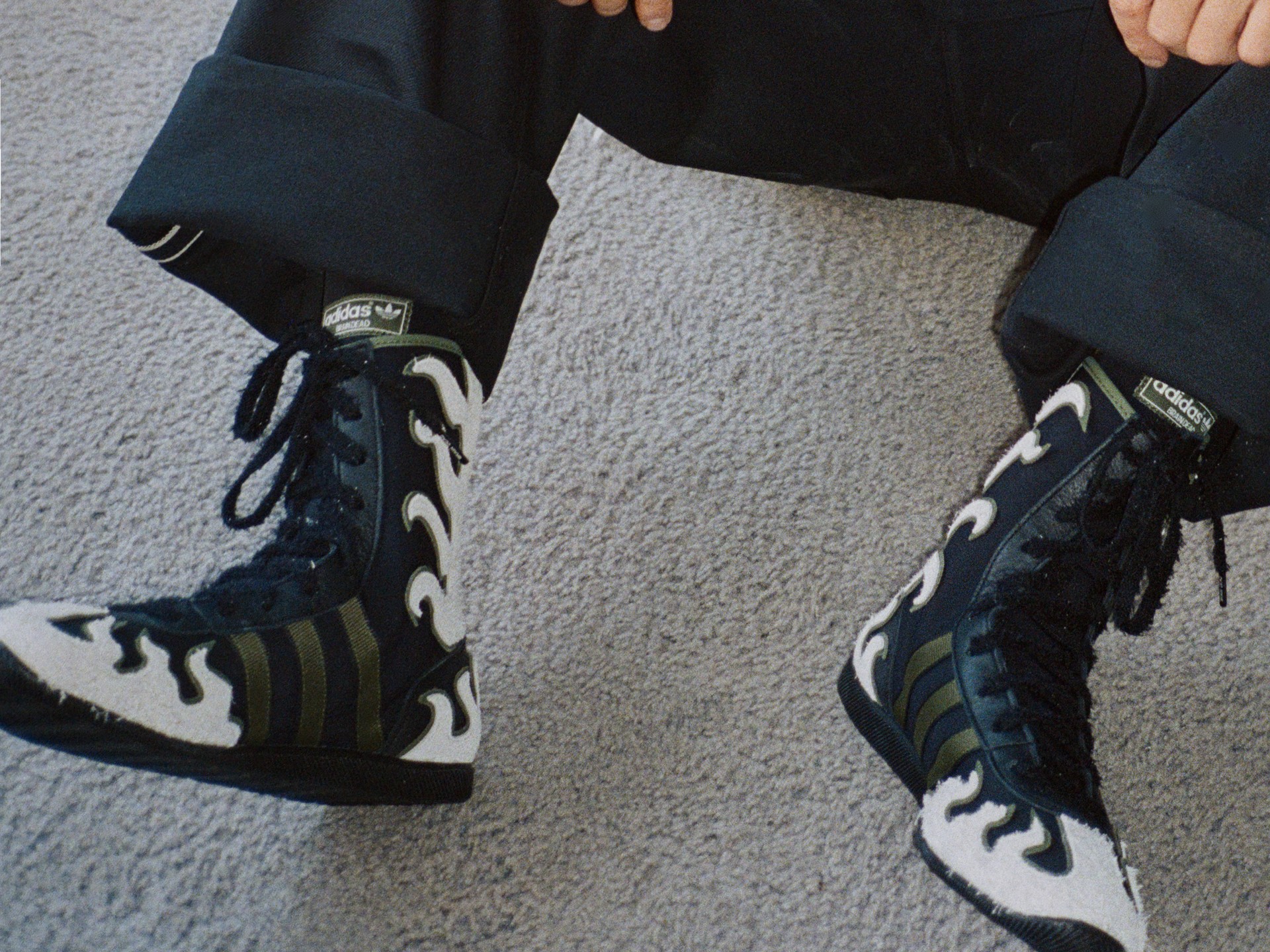 adidas Originals and Brain Dead Japan Flames Collection
