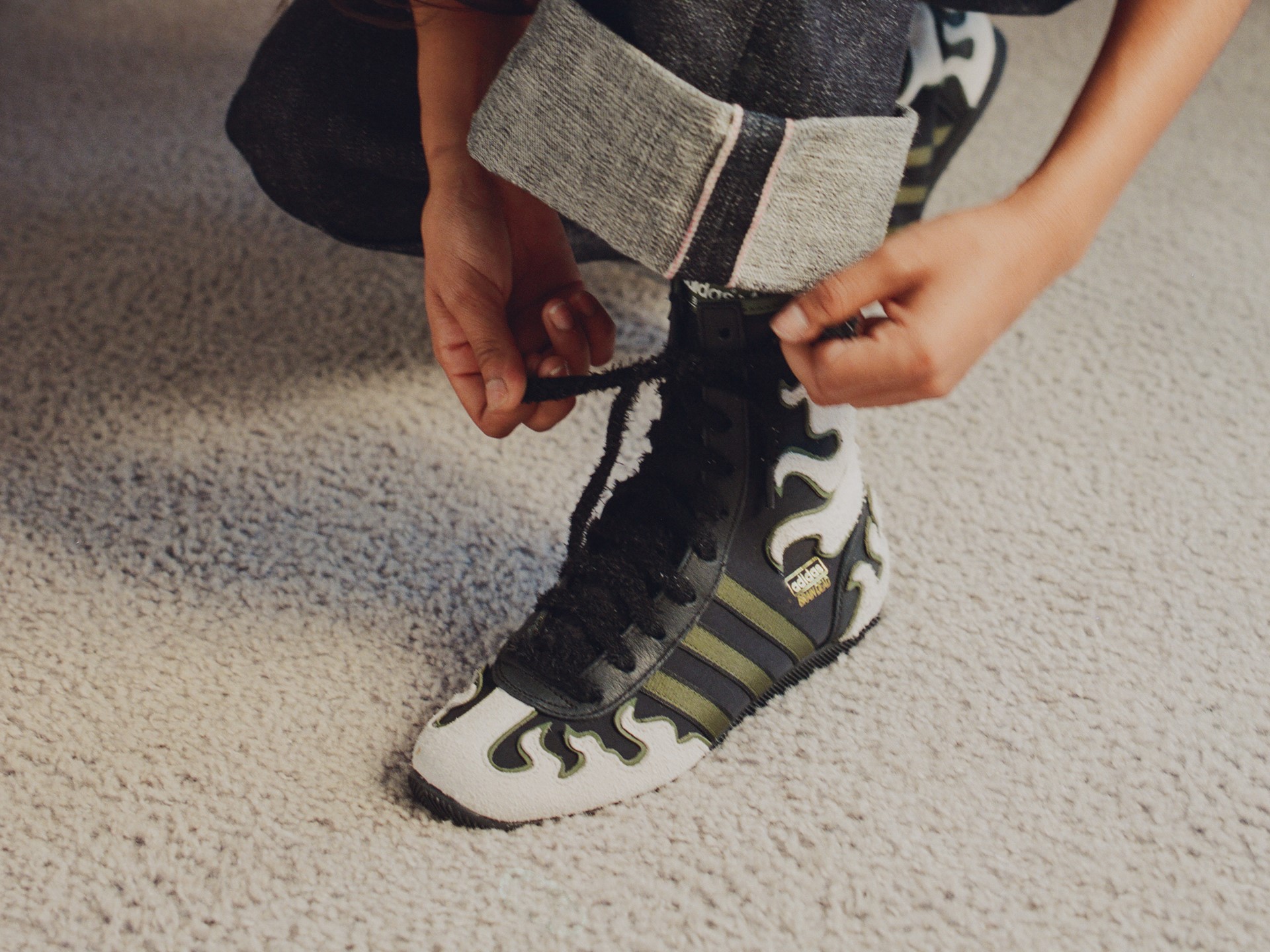 adidas Originals and Brain Dead Japan Flames Collection