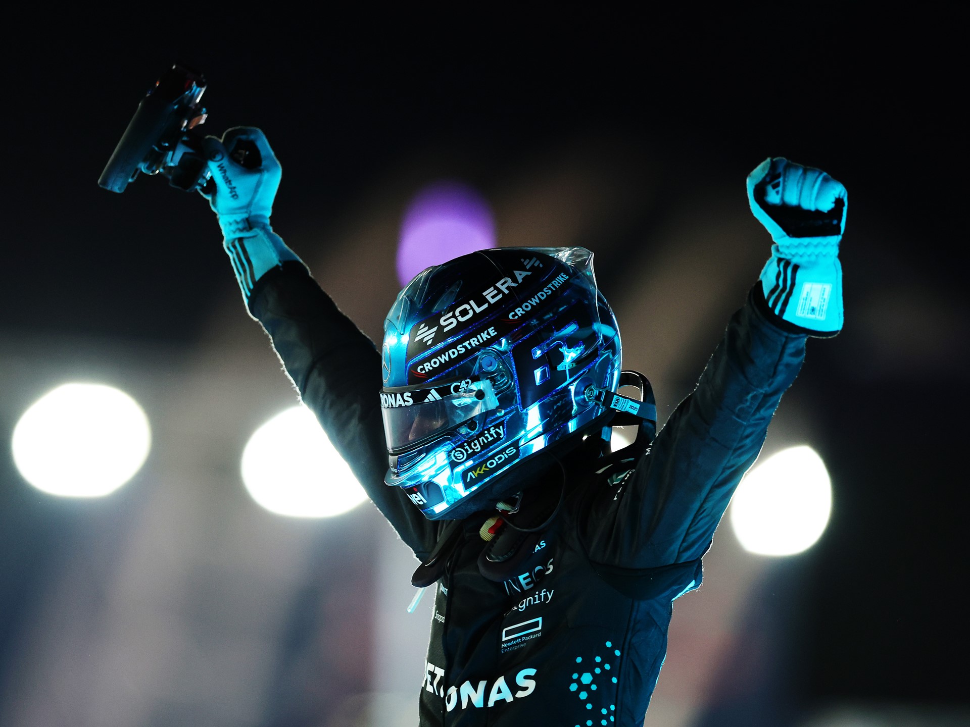 George Russell s excellent performance at the Singapore Grand Prix saw him secure his second win of the season