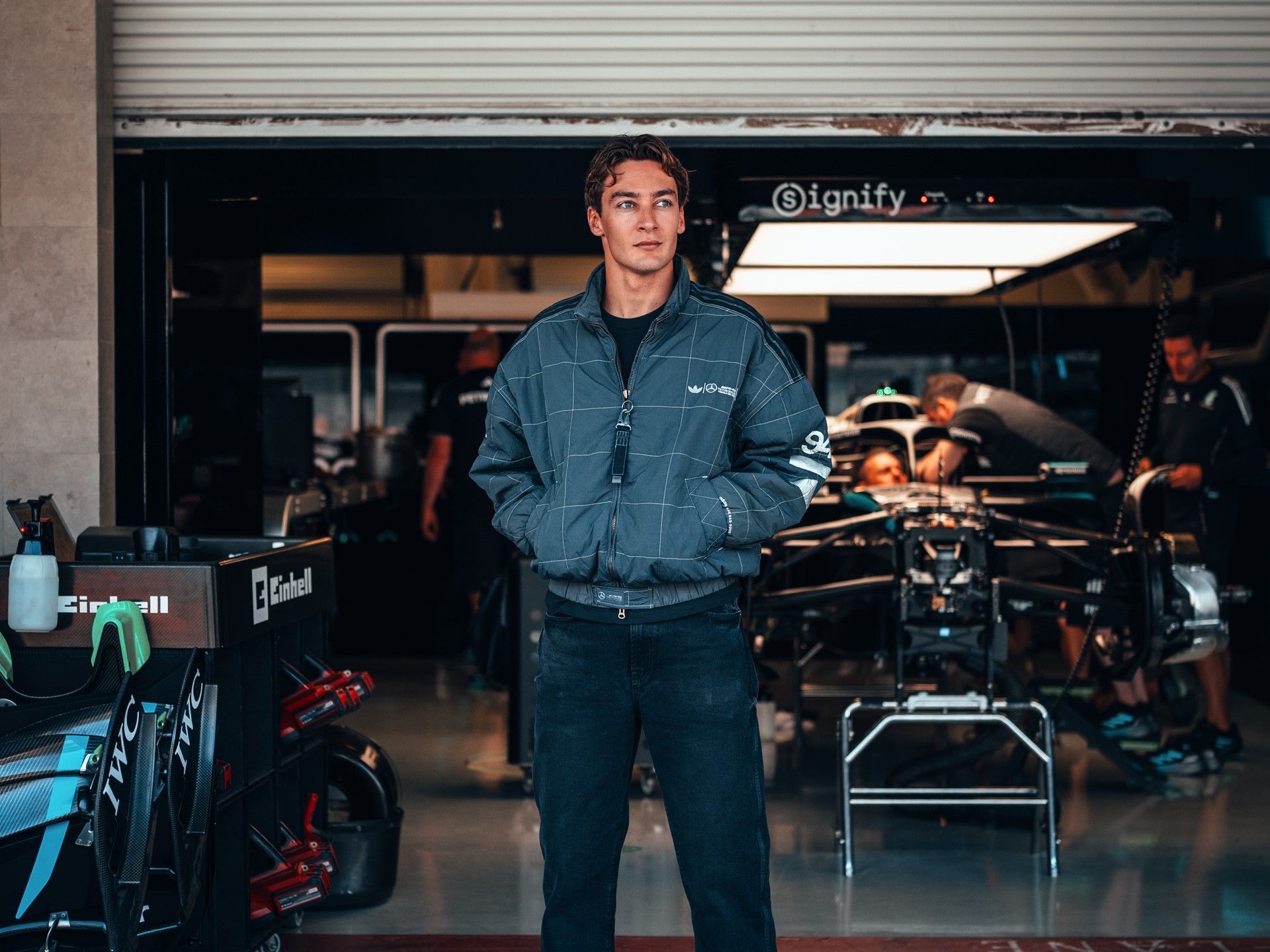 Bad Bunny Motorsport Collection drops ahead of Mexico Grand Prix George and Kimi hit the track in style