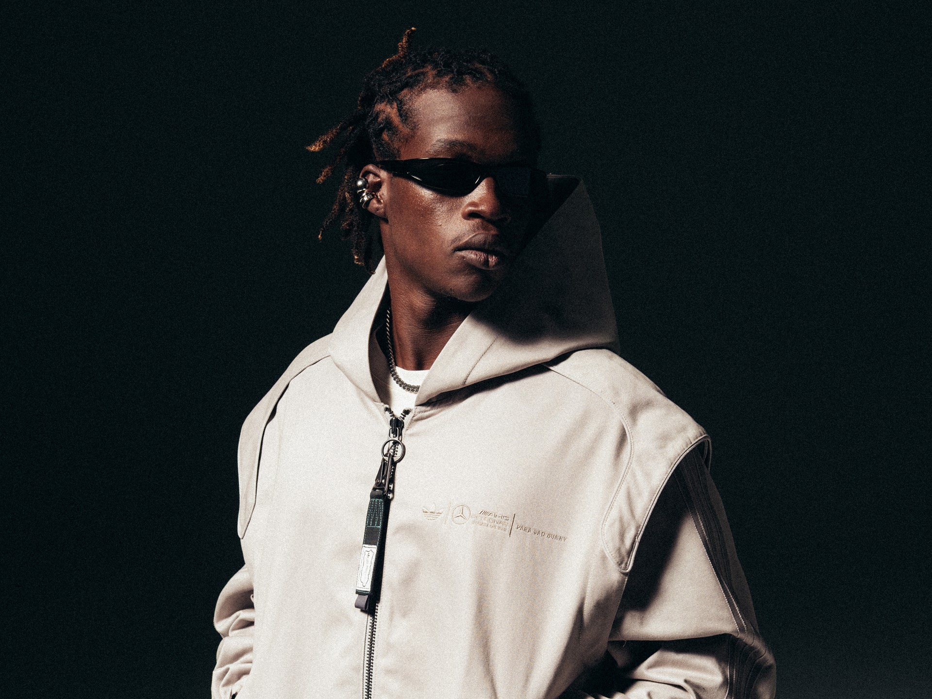 adidas Originals Bad Bunny and Mercedes AMG PETRONAS F1 Team announce the launch of Bad Bunny Motorsport Collection