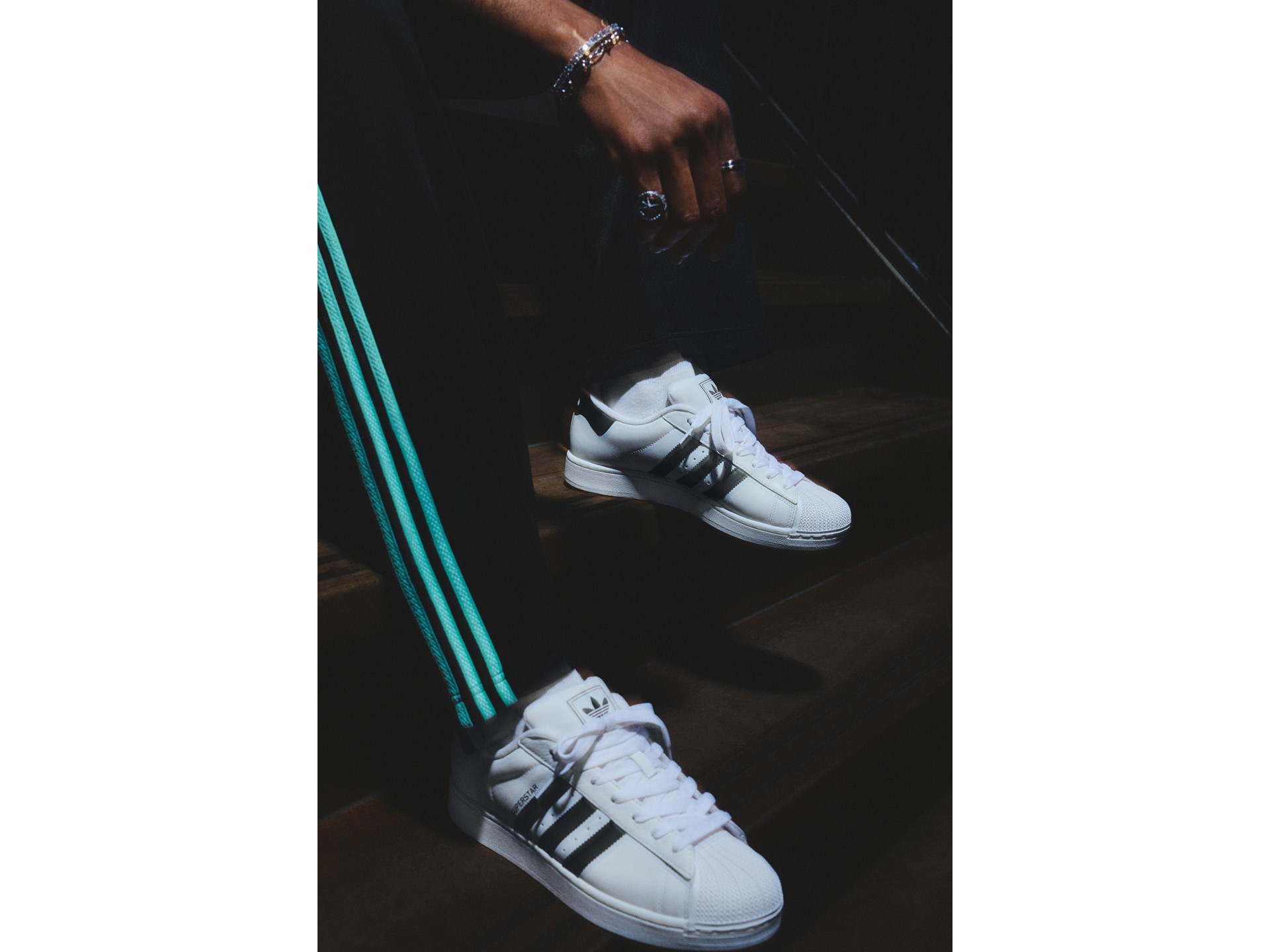 adidas x Mercedes AMG PETRONAS F1 Las Vegas Collection Key Look