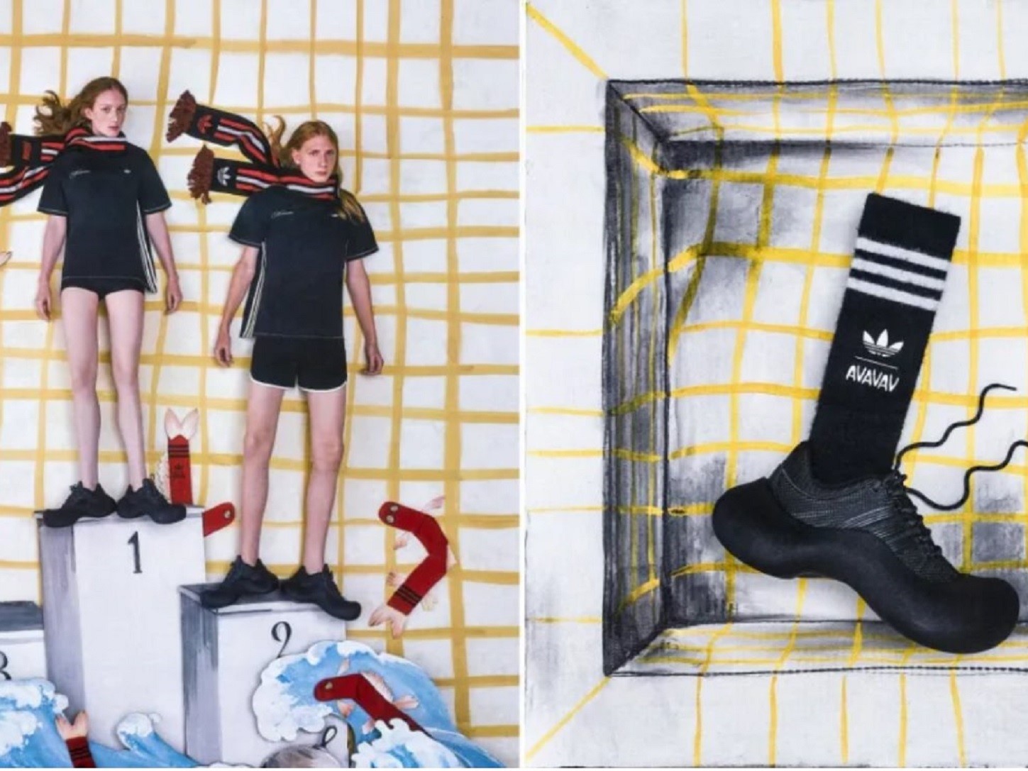 adidas Originals x Avavav The third collaborative collection turns classics into sculptural statement pieces