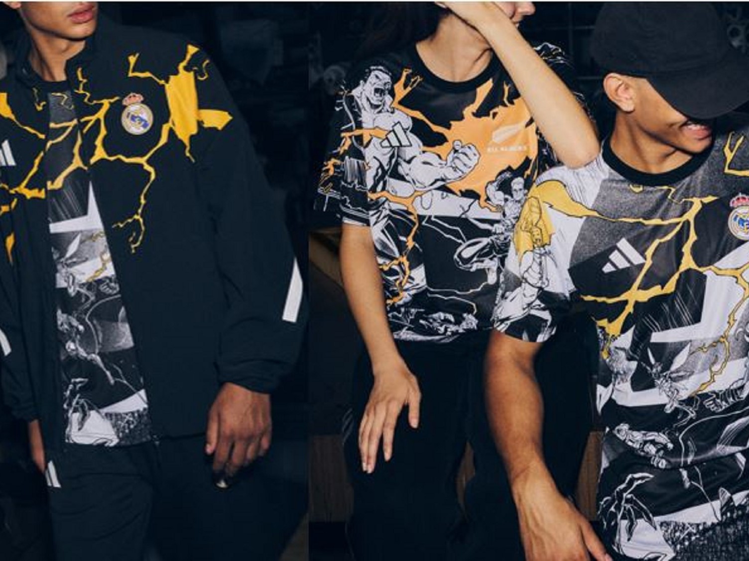 adidas X Marvel reveal a Real Madrid and All Blacks special collection inspired by a comic book narrative