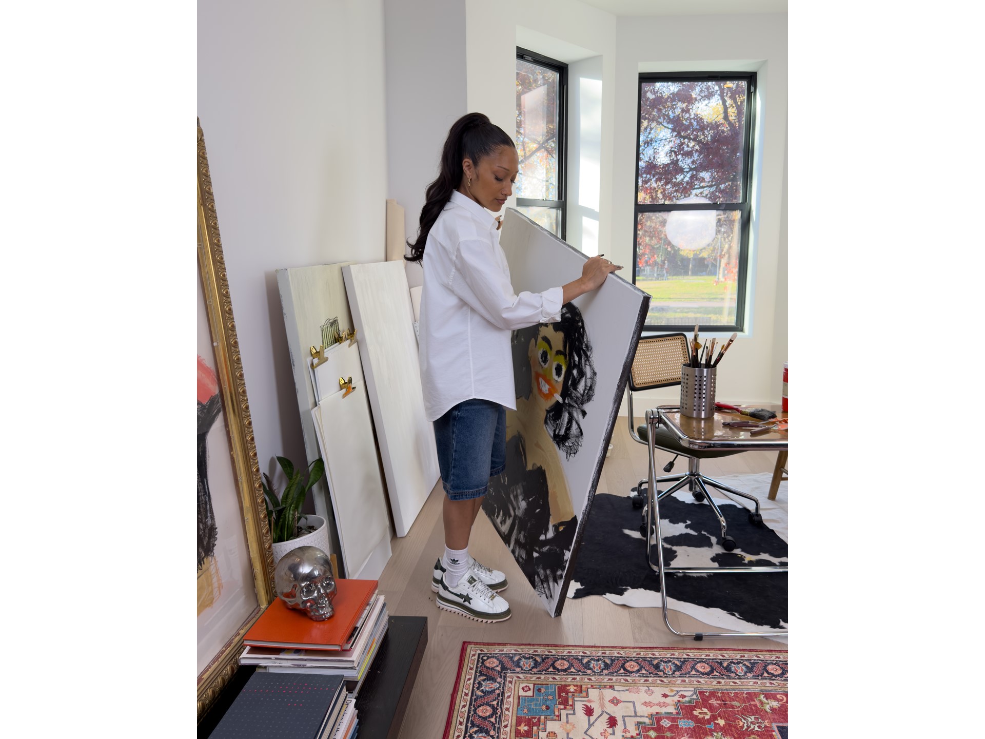 CLOT and BAPE Superstar by Edison Chen