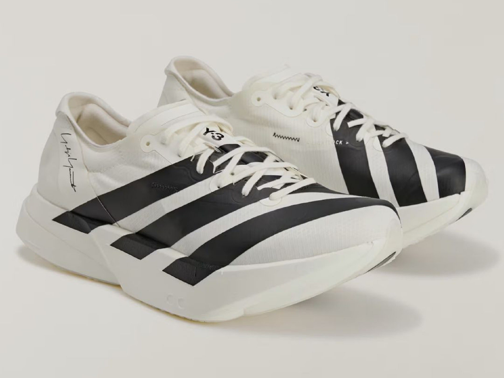 Y 3 present a new Adizero Adios Pro 4 merging race day engineering with Yohji Yamamoto s stripped back aesthetic