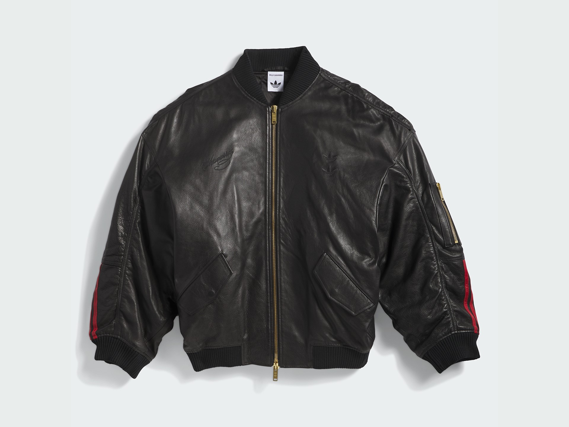 Chavarria Leather Bomber Jacket