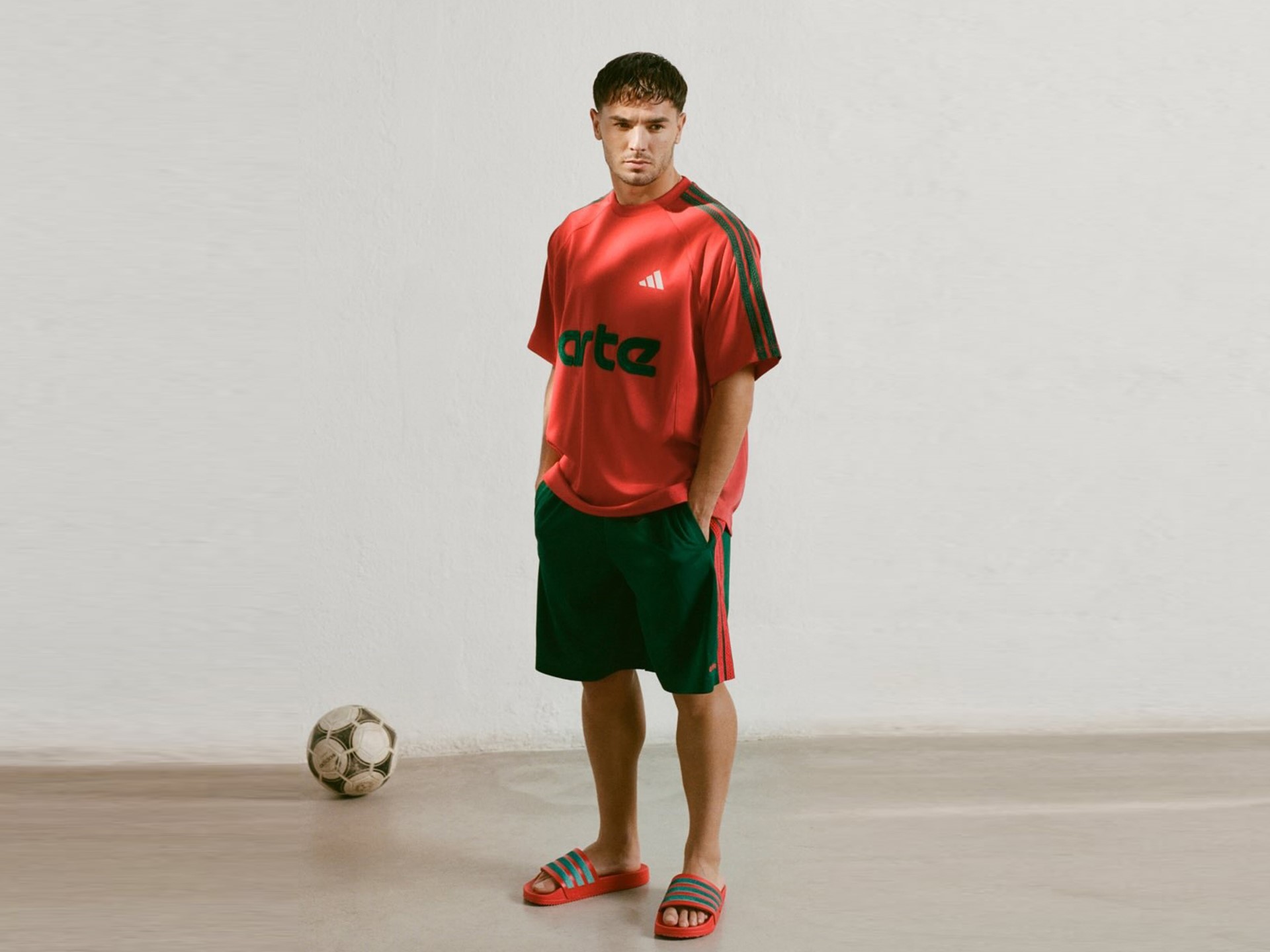 Brahim D az star in first adidas Arte capsule collection inspired by the North African football culture