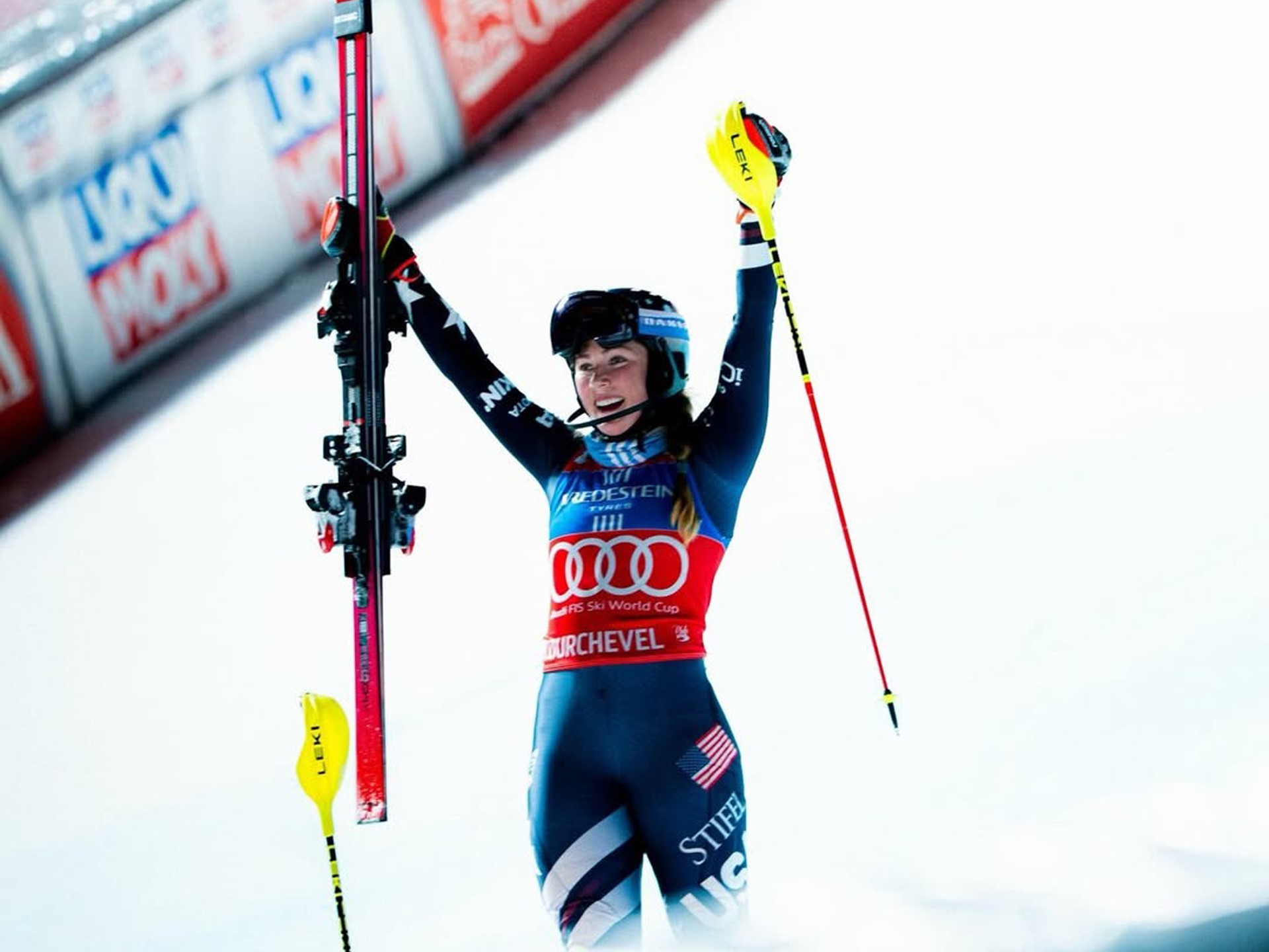 Mikaela Shiffrin takes another World Cup night slalom win extending her record as the most successful World Cup skier o