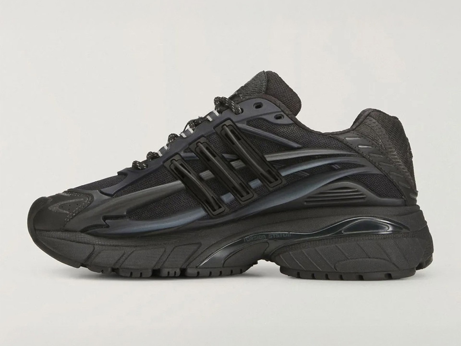 Sneak peak into the next chapter of adidas Jellyfish a sleek Triple Black monochrome drop