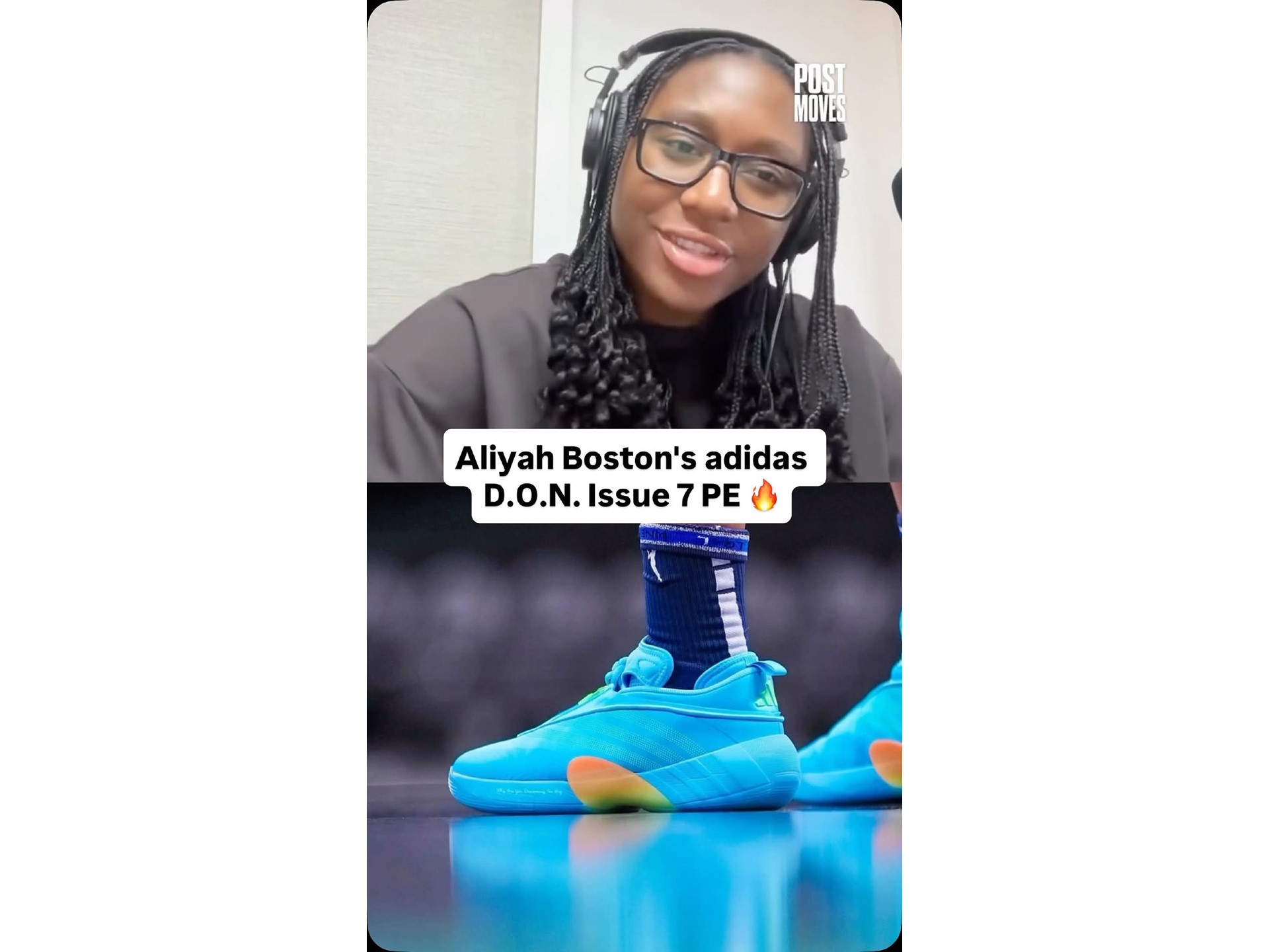 Aliyah Boston breaks down the inspiration behind her player exclusive adidas D O N Issue 7