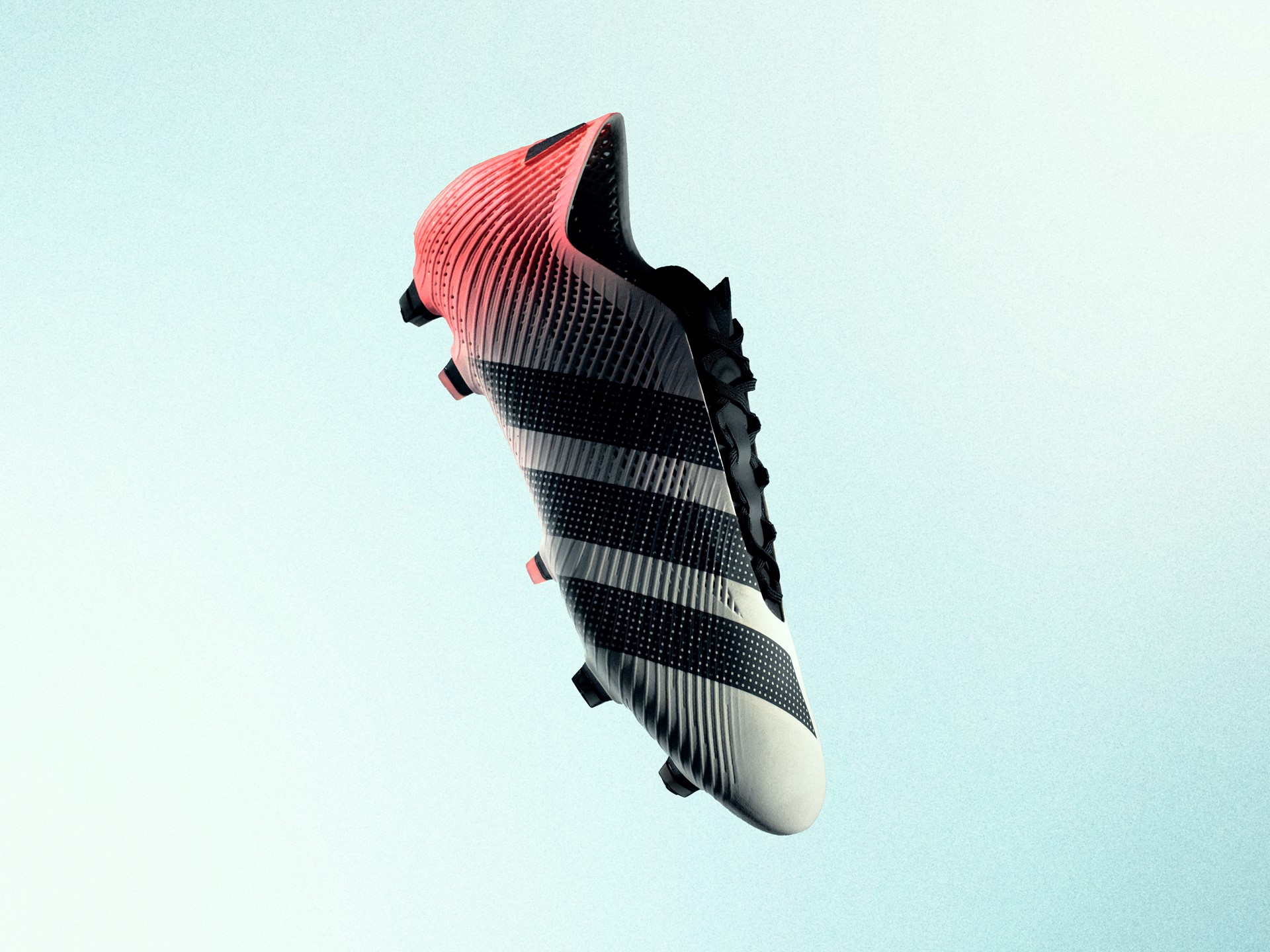 Football boot under Project R A P Radical Athlete Perception platform