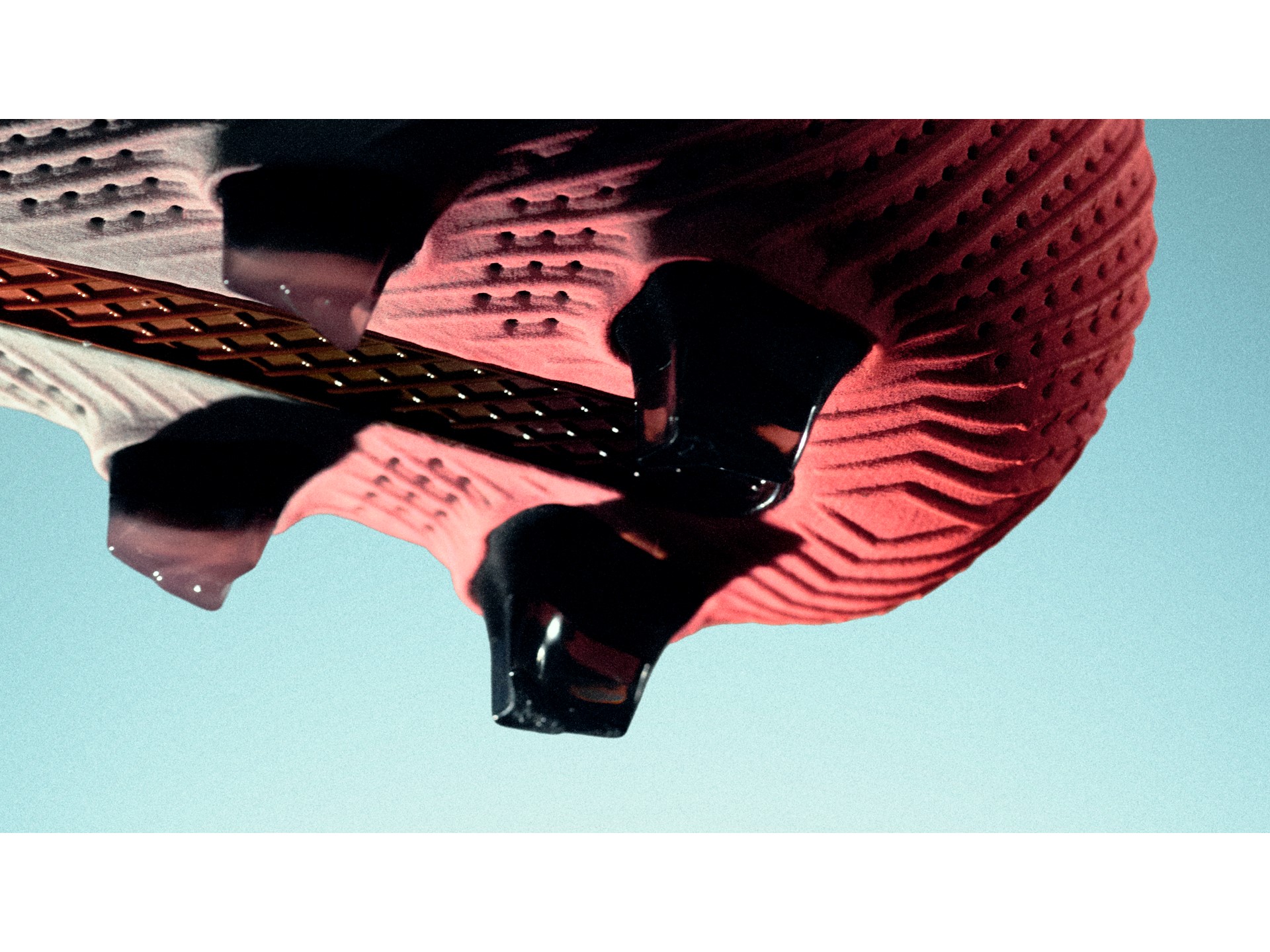 Football boot under Project R A P Radical Athlete Perception platform