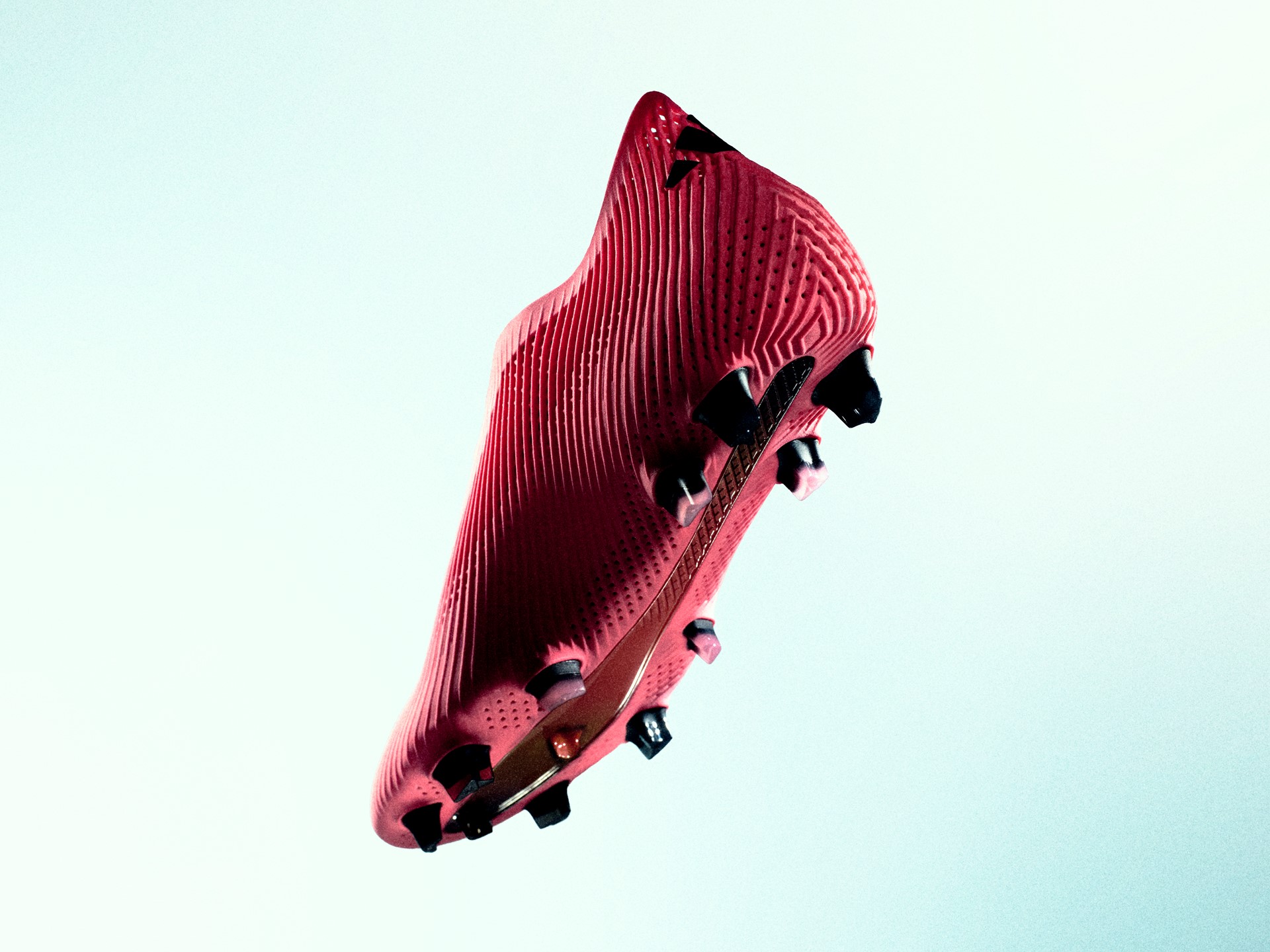 Football boot under Project R A P Radical Athlete Perception platform