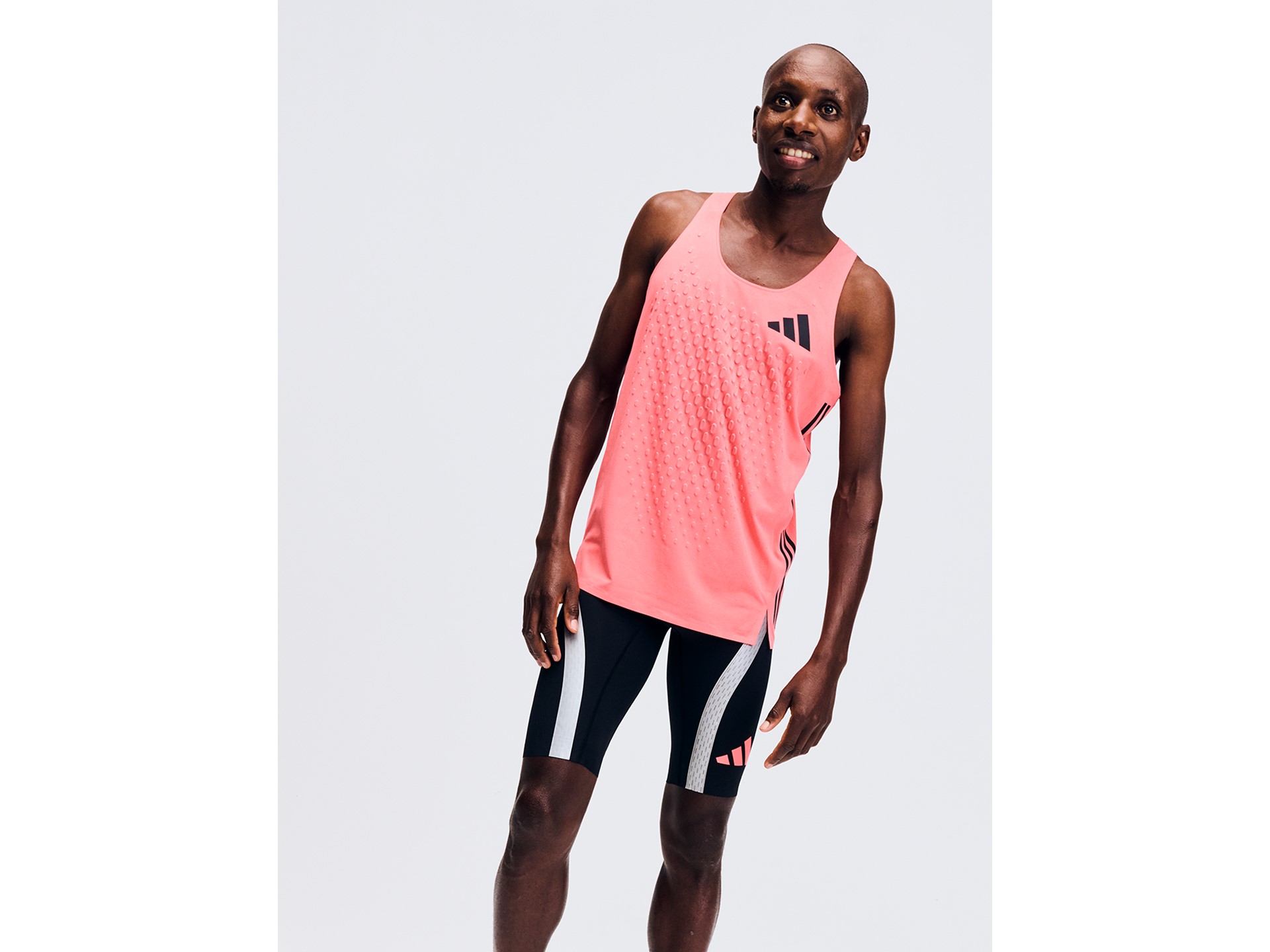 London Marathon Running Elevated Pink Sabastian Sawe