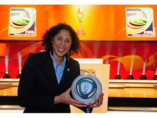 Steffi Jones, Head of organization committee for 2011 FIFA Women's World Cup TM Steffi Jones, Head of organization committee for 2011 FIFA Women's World Cup TM