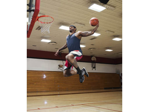 Josh Smith Laces Up for TV Commercial Josh Smith Laces Up for TV Commercial