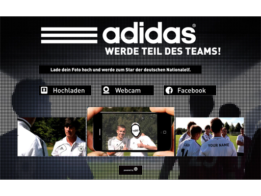Homepage of news.adidas.com/dfb Homepage of news.adidas.com/dfb