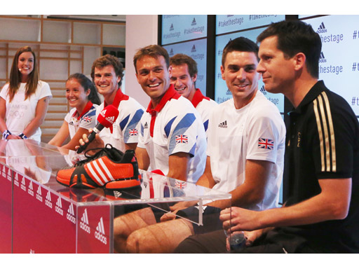 adidas team gb tennis shirt