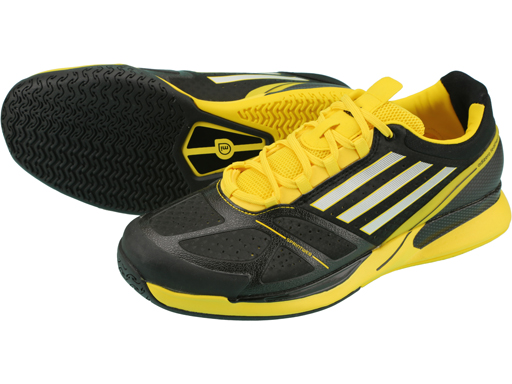 adizero feather II AC ブラック×ランニングホワイト×ビビッドイエローS13 adizero feather II AC ブラック×ランニングホワイト×ビビッドイエローS13
