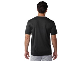 No-show range tee Black heather - Back