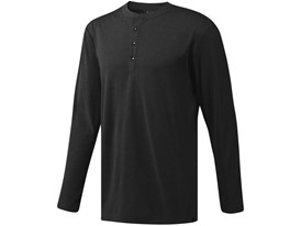 No-show Range Henley Black - Front