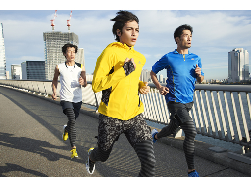 Adidas News Stream メンズ ランニングウェア 叶衣 カノイ 13年春夏モデル登場